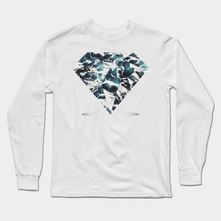 Marble Tide Long Sleeve T-Shirt